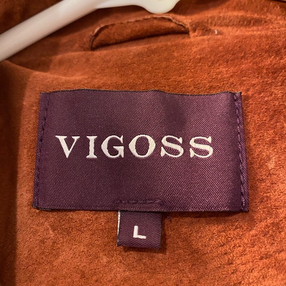 Suede leather jacket like new - Picture 5 of 6